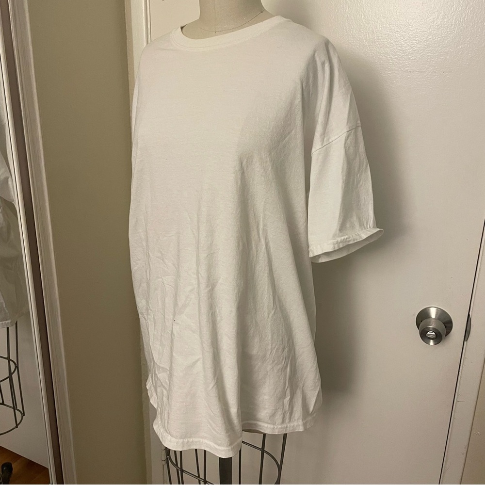 Gildan white oversized t-shirt Size XXL